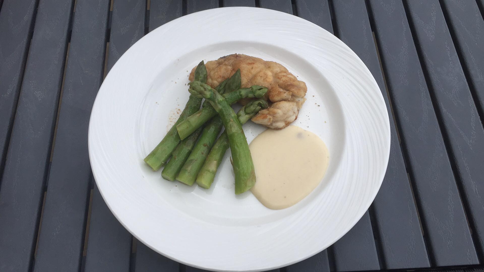 Ris de veaux aux asperges