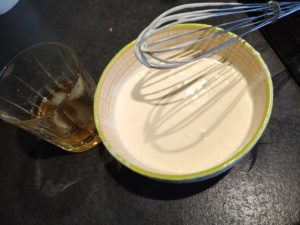 Soupe de champignons aux amandes