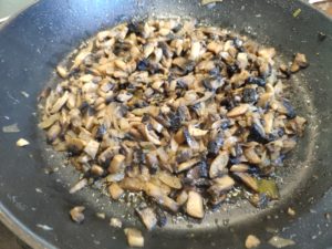 Quiche aux champignons
