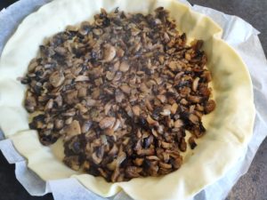 Quiche aux champignons