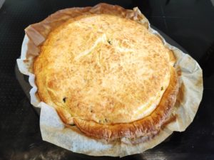 Quiche aux champignons