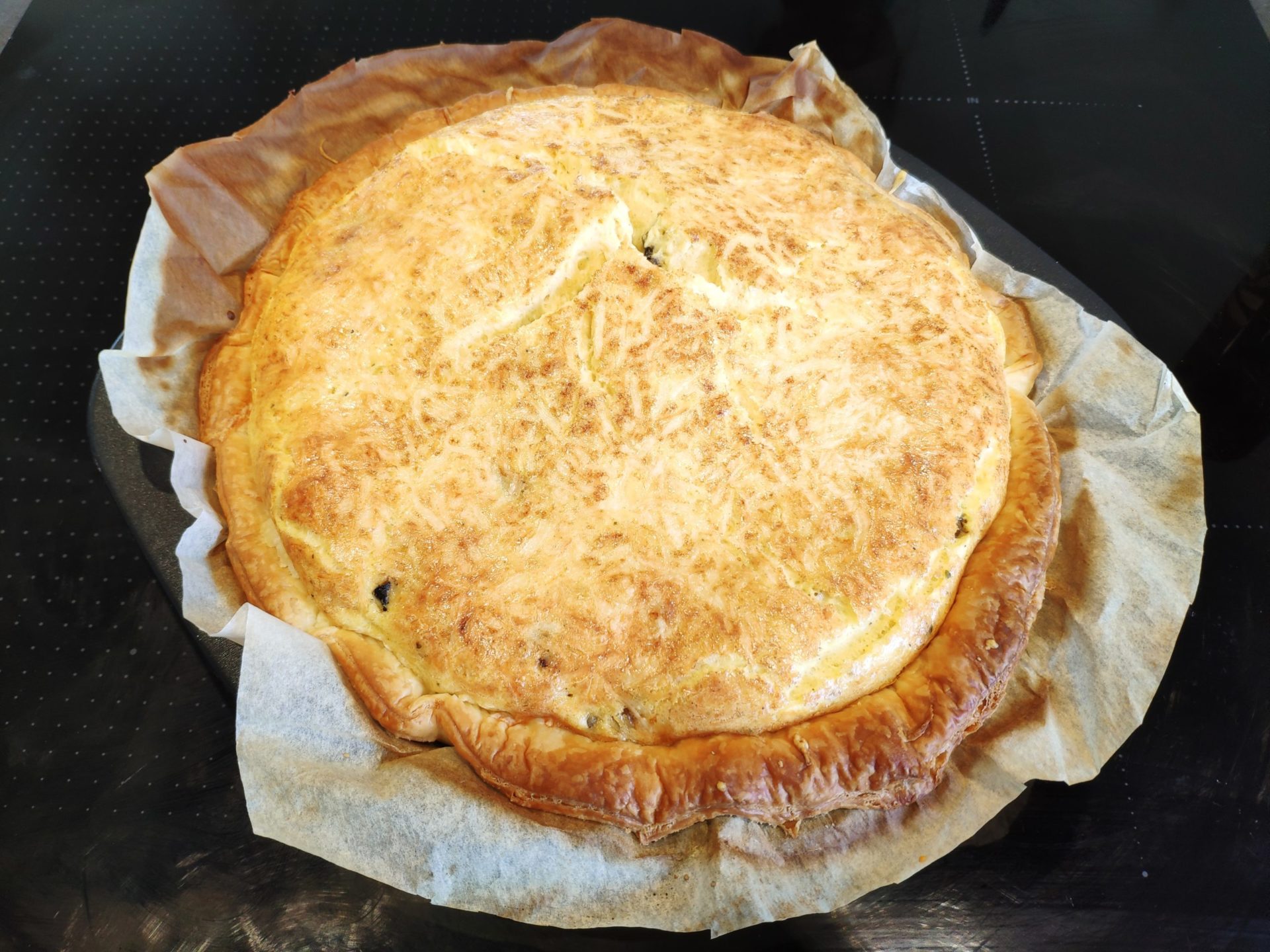 Quiche aux champignons