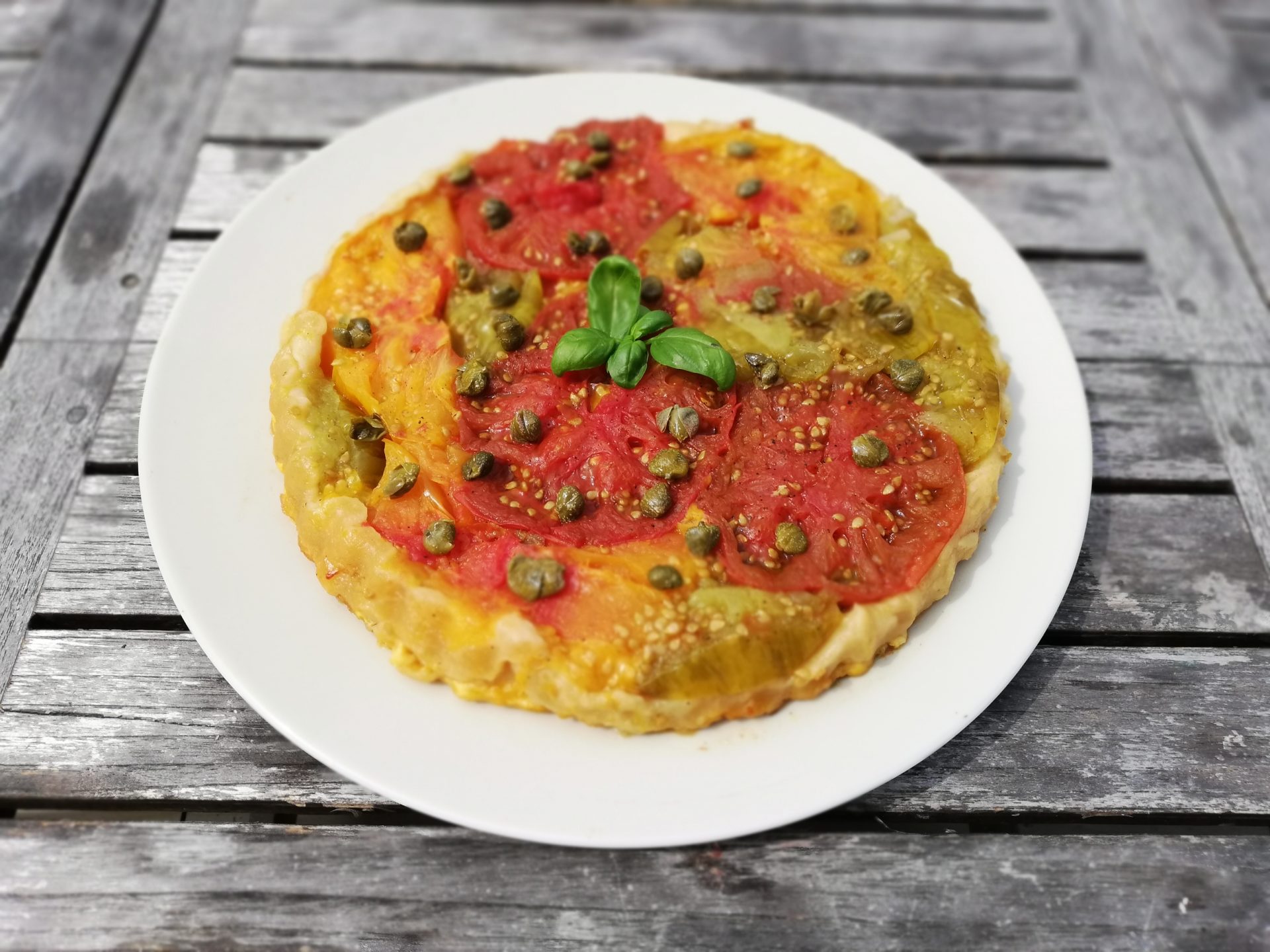 Tarte tatin tomates