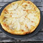 Tarte gorgonzola et poires