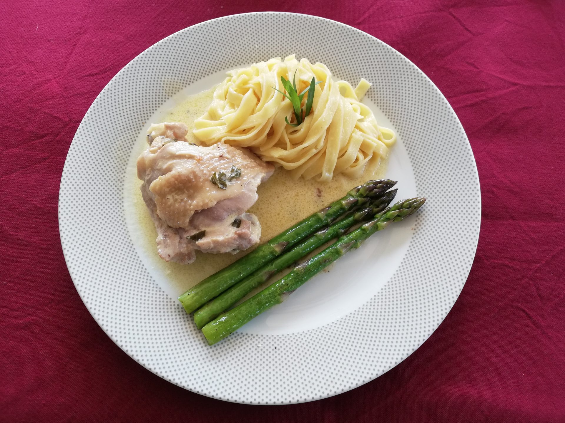 Poulet à l'estragon