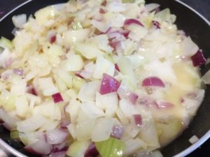 Compotée d'oignons