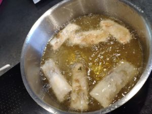 Croustillants de crevettes à la citronnelle