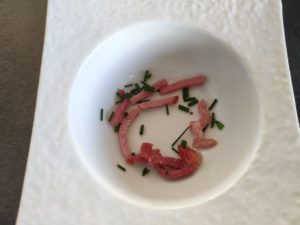 œufs cocotte bacon et ciboulette