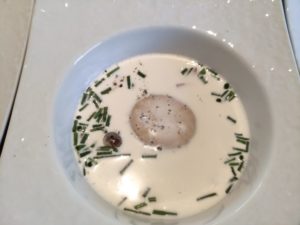 œufs cocotte bacon et ciboulette