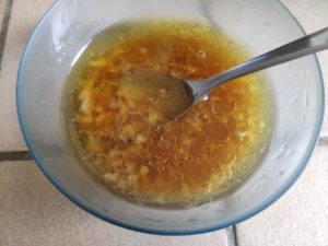 Salade de crevettes à l'ail