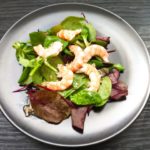 Salade de crevettes à l'ail