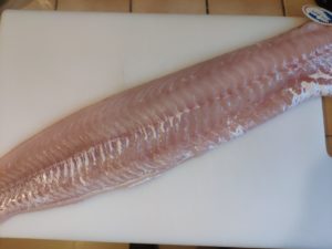 Filet de Julienne à la moutarde de Charroux