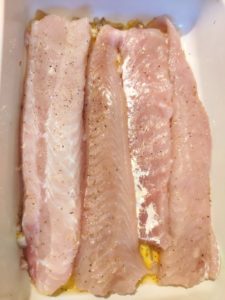 Filet de Julienne à la moutarde de Charroux
