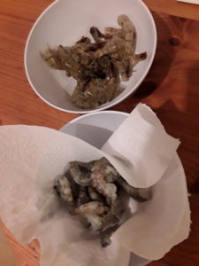 Ravioles de crevettes à la citronnelle