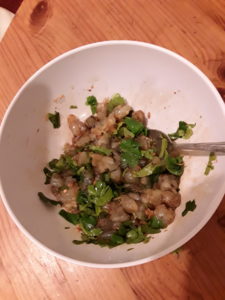 Ravioles de crevettes à la citronnelle