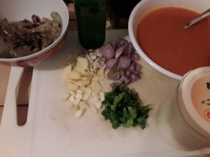 Ravioles de crevettes à la citronnelle