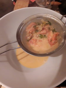 Ravioles de crevettes à la citronnelle