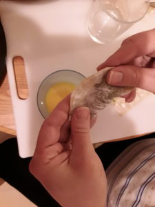 Ravioles de crevettes à la citronnelle