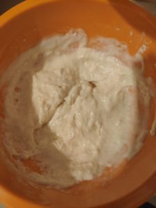 Tempuras de crevettes aux légumes