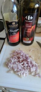 Raie au vinaigre et sa purée de pommes de terre