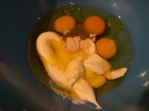 Cake courgettes parmesan