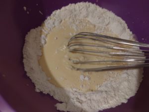 Cake courgettes parmesan