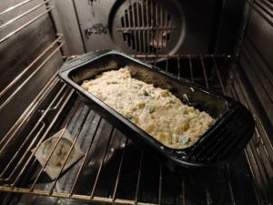 Cake courgettes parmesan