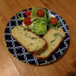 Cake courgettes parmesan