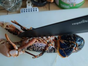 Homard au four