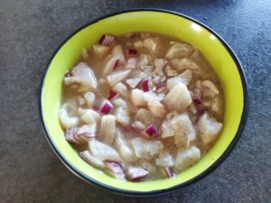 Ceviche de poisson