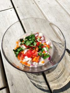 Ceviche de poisson