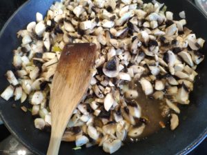 Quiche aux champignons