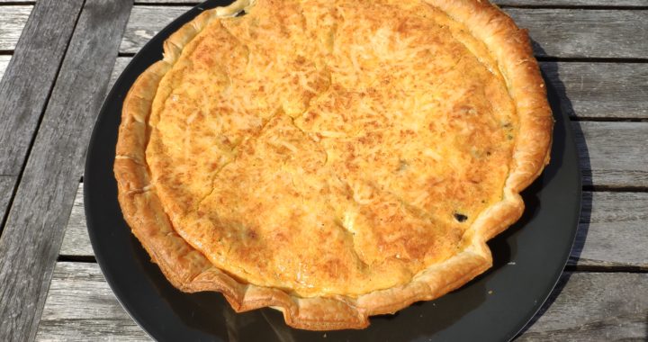 Quiche aux champignons