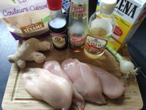 Poulet au gingembre