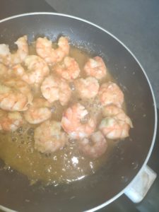 Crevettes au Gingembre