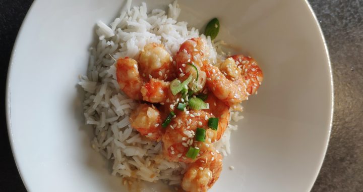 Crevettes au Gingembre