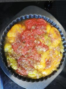 Tarte tatin tomates