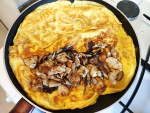 L'omelette aux champignons de mon père