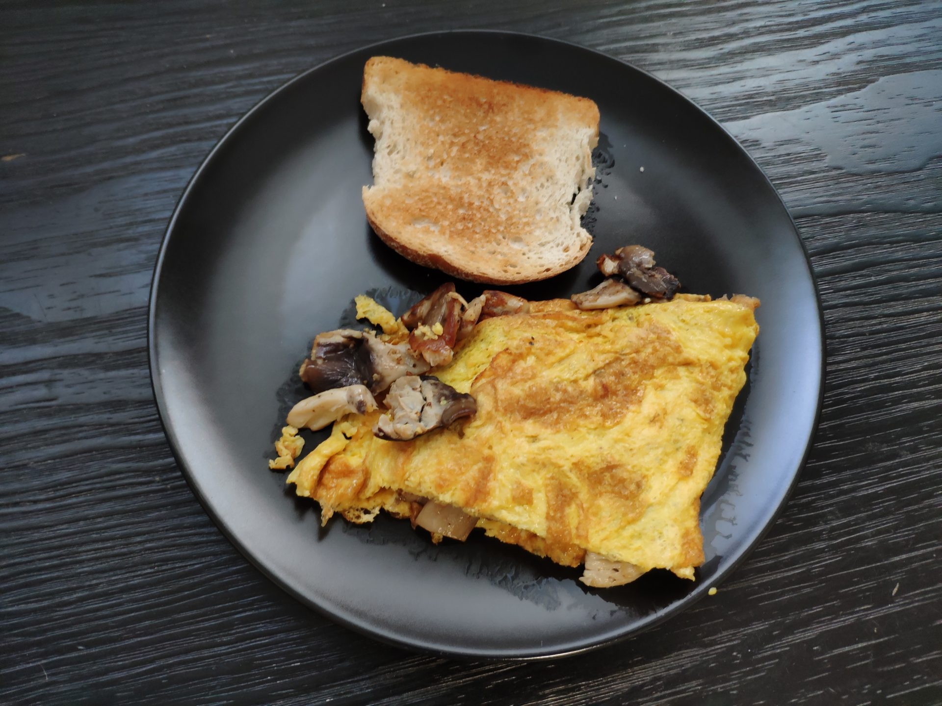 L'omelette aux champignons de mon père