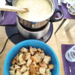 La fondue moitié-moitié