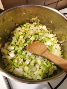 Soupe poireaux/pommes de terre