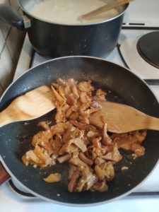 Risotto aux girolles