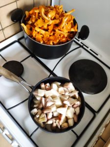 Cèpes et girolles