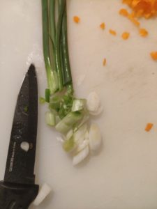 Tempuras de crevettes aux légumes