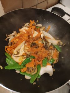 Wok de légumes