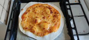 Pizza au jambon de Parme