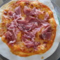 Pizza au jambon de Parme