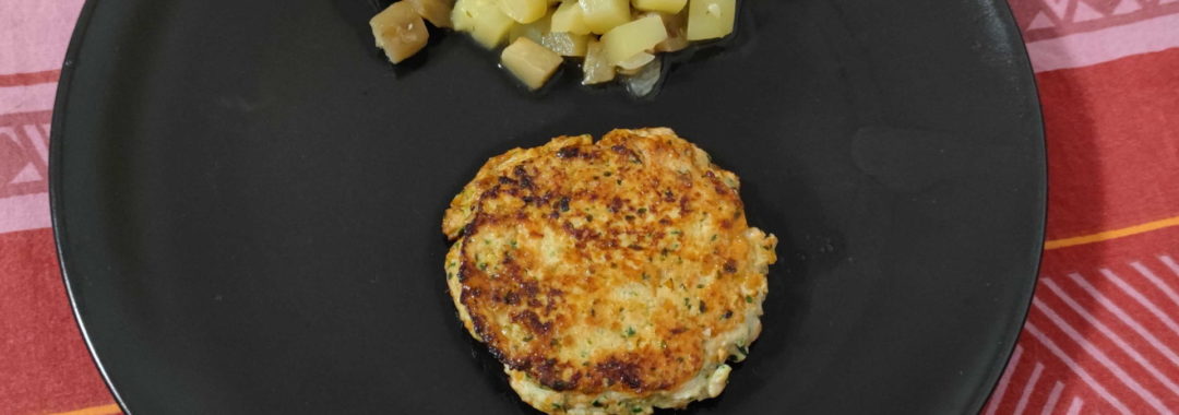 Steak haché de poulet