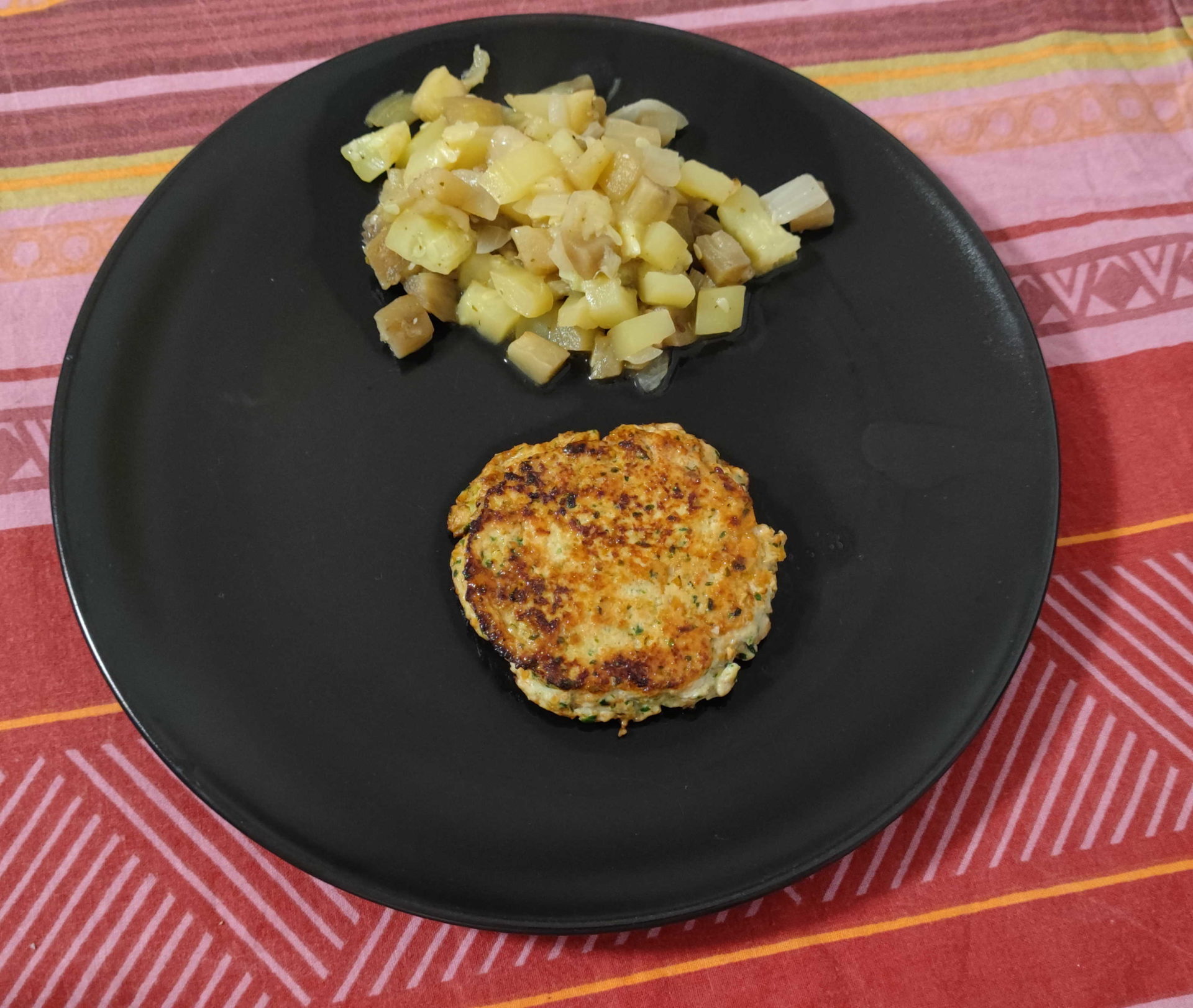 Steak haché de poulet