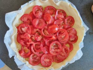 Tarte à la tomate